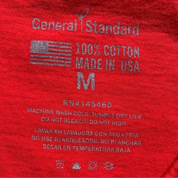 General Standard Women’s Stars and Stripes V-Neck. Medium. - Picture 3 of 3